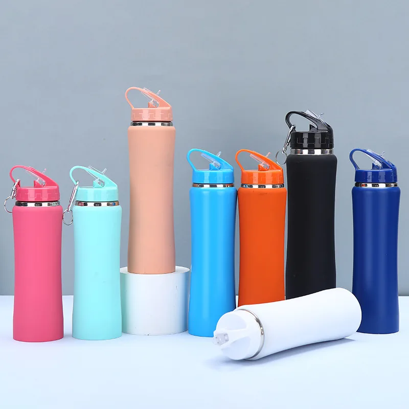 

Термос из нержавеющей стали 304 с двойными стенками, портативная спортивная бутылка для воды, поясная форма, автомобильная кружка, оптом