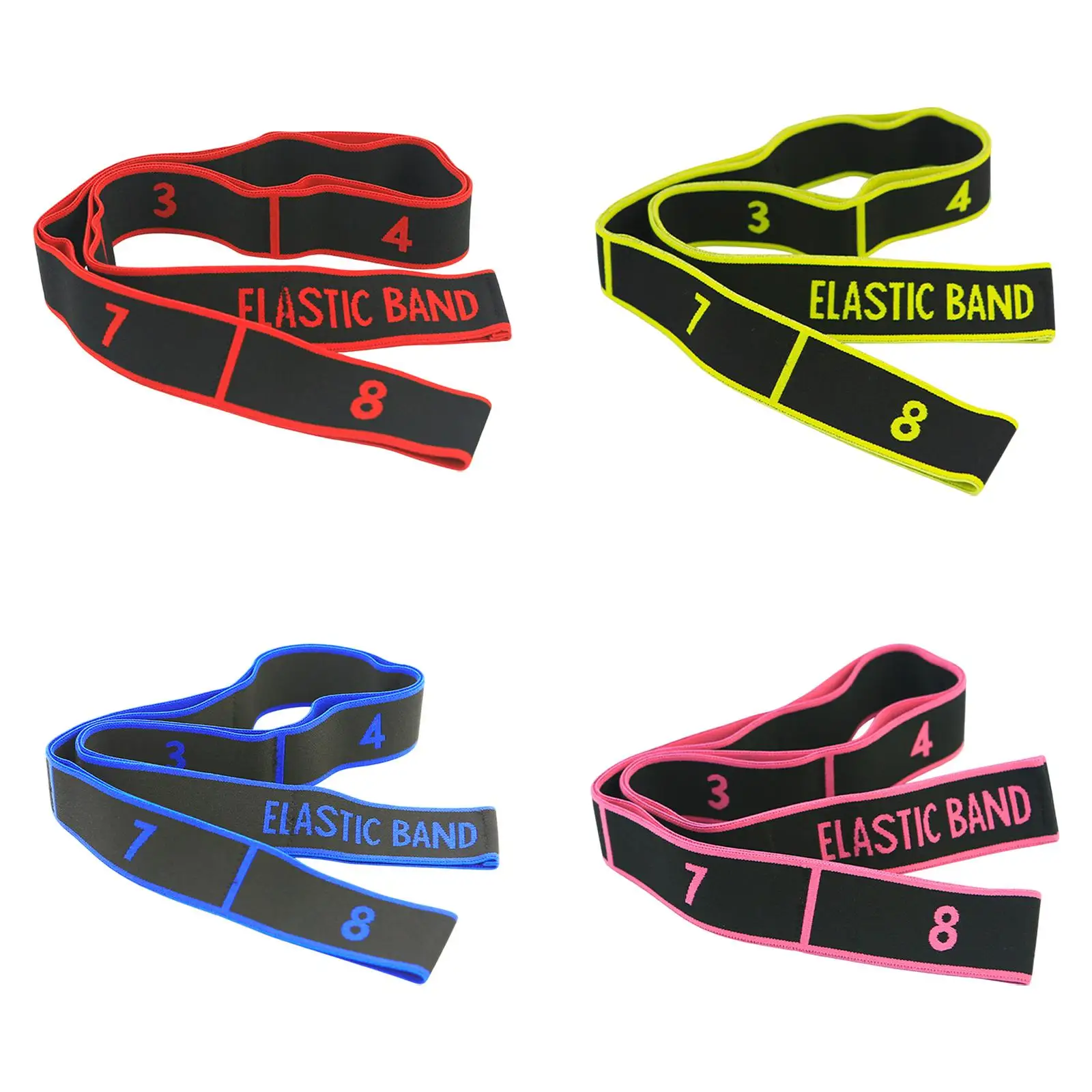 

Ремень для йоги и фитнеса, многофункциональный эспандер для тренировок в зале, пилатеса, растяжки и фитнес-упражнений