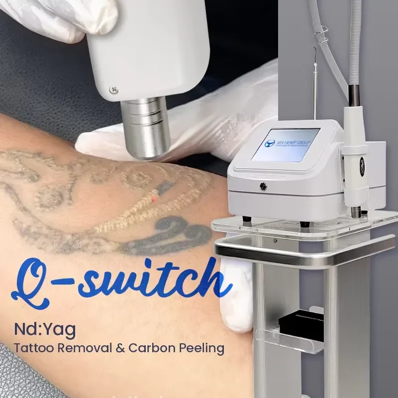 

Seaheart Mini Q Switched Nd Yag La ser La ser Tattoo Machine 1064nm 532nm