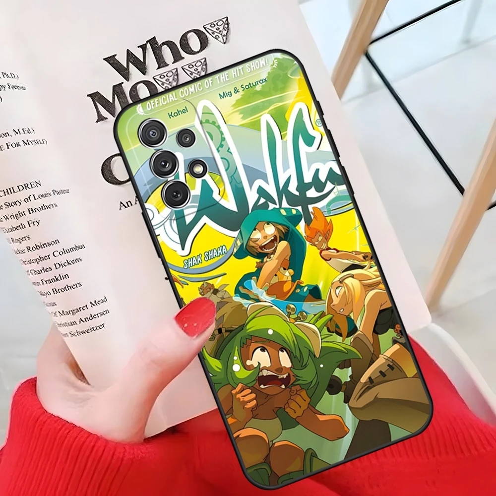 Game W-Wakfu Phone Case For Samsung Galaxy S25 S24 S23 FE Ultra S21 A54 A55 A53 A52 A34 A33 A24 N20 Back Cover