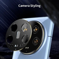 Metal Camera Lens Frame Protective Cover for Xiaomi 14 Ultra  Rear Lens Matal Frame Protector Film for Xiaomi 13 Ultra 14Ultra