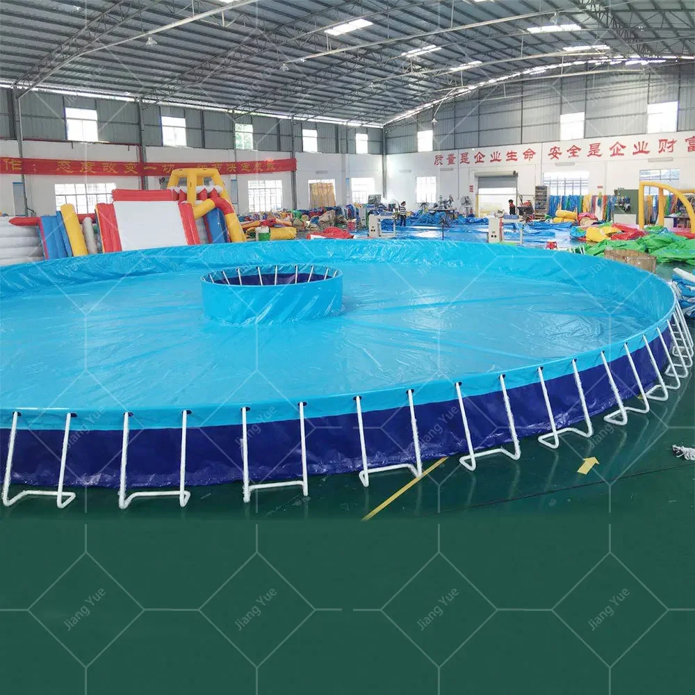 Metal Frame Swimming Pool Manufacturers for Kids and Adults Above Ground Swimming Pool with Filter Pump Swimming Pool