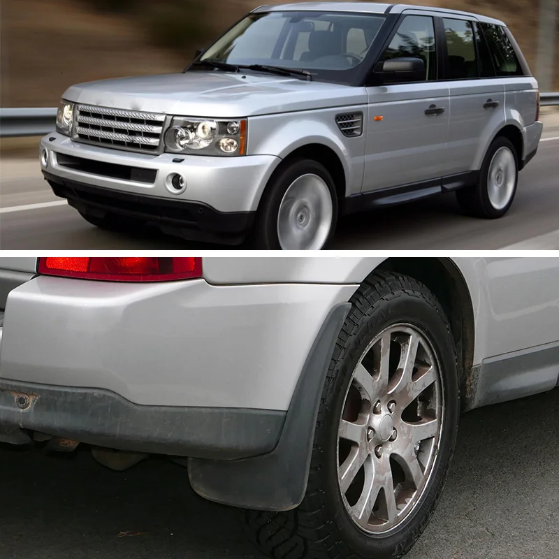 XUKEY FRONT&REAR OE STYLED BUD FLAPS FOR RANGE ROVER SPORT L320 2005-2013 OSŁONA Błotników AKCESORIA SAMOCHODOWE 2012 2010 2011