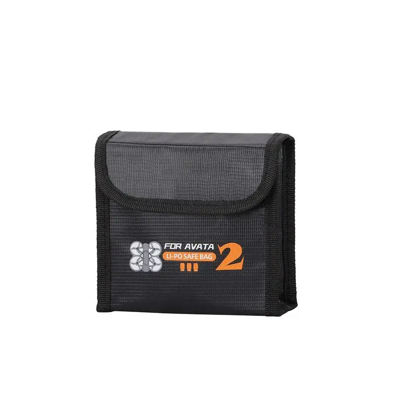 VOLODYMYR Battery Explosion-proof Bag for DJI Avata 2 High Temperature Resistant Radiation Safety Bag for DJI Avata 2 Accessory
