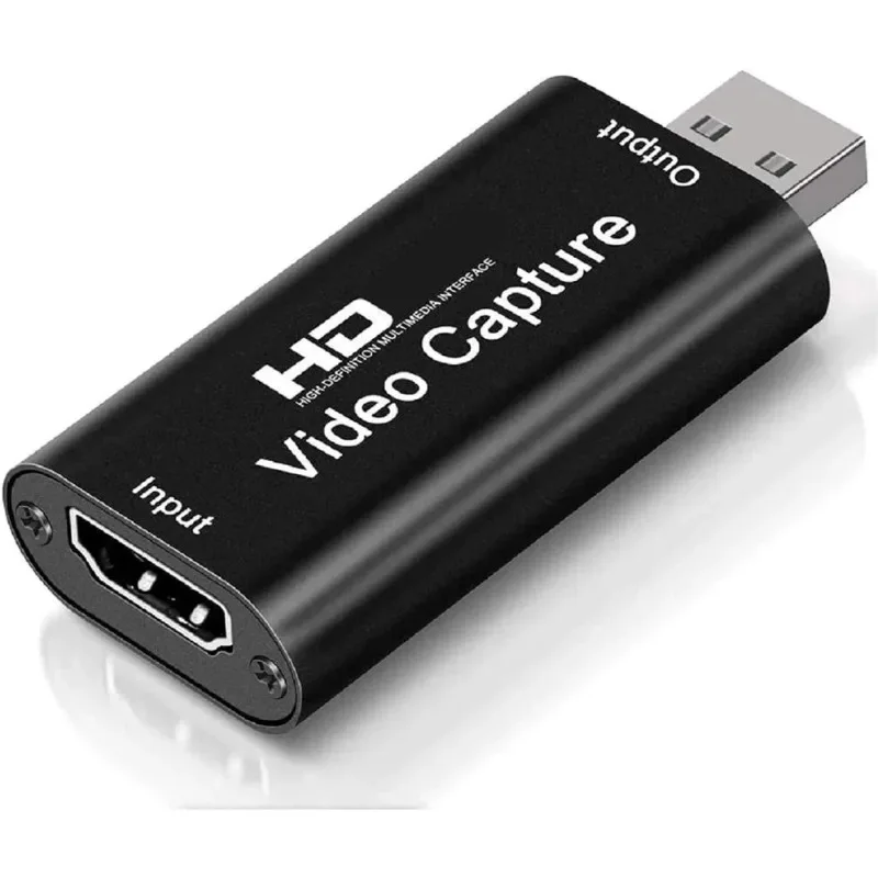 HDMI 비디오 캡처 카드, PS4 게임 DVD 카메라용 카드 그래버 녹음기 박스, USB2.0, 4K, 1080P