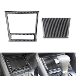 For VW Golf 6 MK6 2010 2011 2012 2013 Car Interior Center Control Gear Shift Panel Ashtray Box Cover Carbon Fiber Sticker Trim