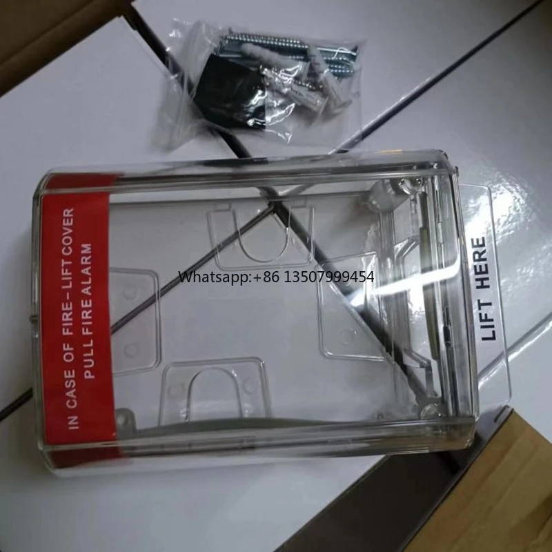 

Manual Call Point Pull Station Protective Cover Stoppers Protectors OEM Brand for Protection False Fire Alarms