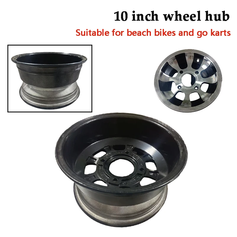 

Beach bike with 10 inch aluminum wheels for 235/30-10 225/40-10 23x7-10 tire accessories