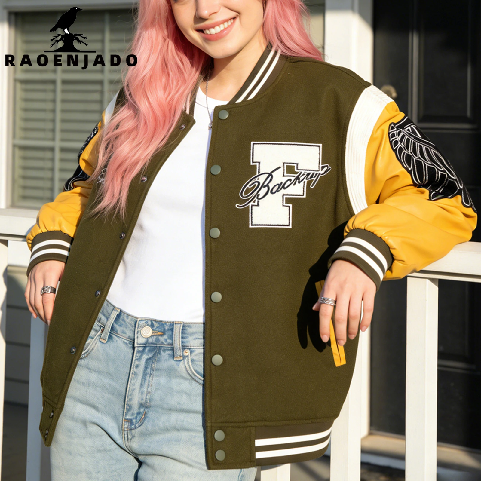 Jaket Baseball Letterman Wanit - Varsity Jacket Letterman ulasan dan harga