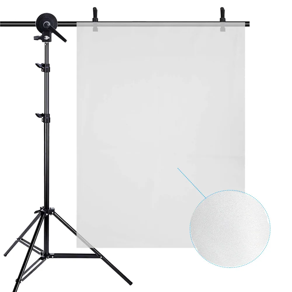 DIY 2 Stop Diffusion Cloth Photography Diffuser Fabric 1.5 x 2M Light Modifier Cloth for Lighting Softbox  Light Box Tent  Panel