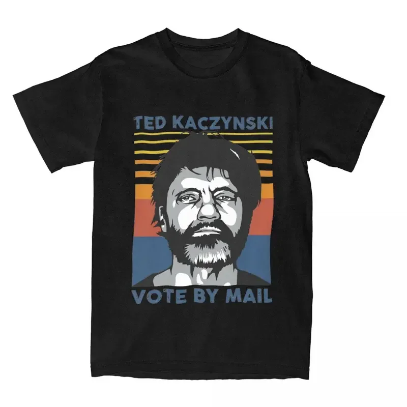 Y2K Ted Kaczynski Unabomber Men T When Am I Going To Make A Living Tees Short Sleeve O Neck T-Shirt Cotton Adult Clothes