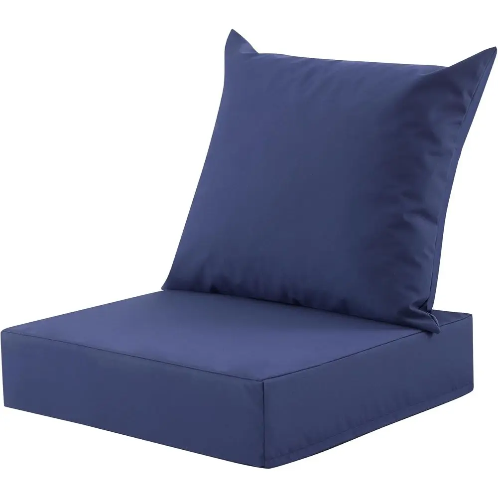 

Outdoor Deep Seat Cushion Set, 24x24 Inch Water-Resistant & ade-Resistant Outdoor Chair Cushions, Patio urniture Cushions with R