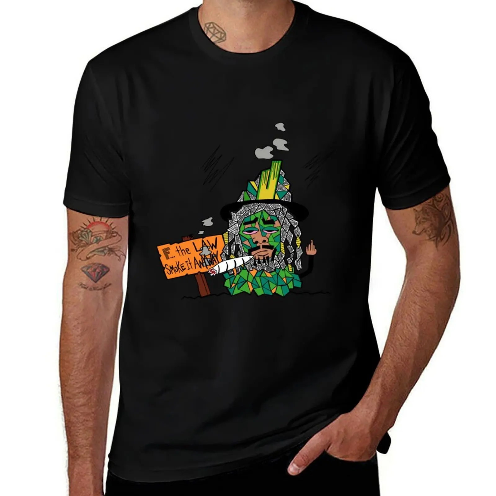 Notorious Nugz? Weed`mon...Smoke it anyway T-Shirt man t shirts graphic T-Shirt