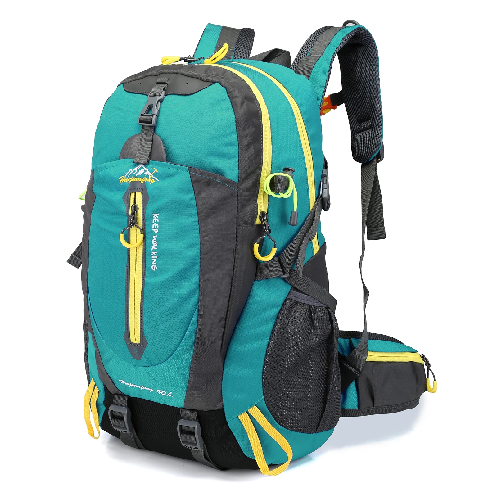 40L waterbestendige reisrugzak Camping Wandelen Laptop Dagrugzak Trekking Klimmen Rugzakken voor heren Dames Wandelbenodigdheden