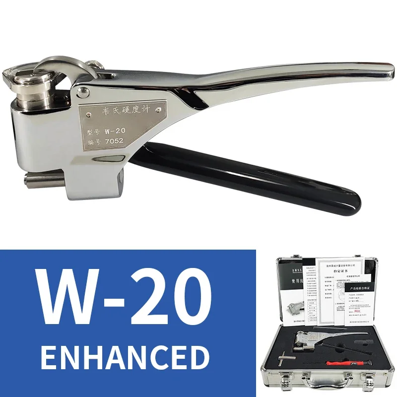 Webster Hardness Tester W-20/20A/20B Portable Metal Aluminum Alloy 25-110HRE 50-131HV Hardness tester