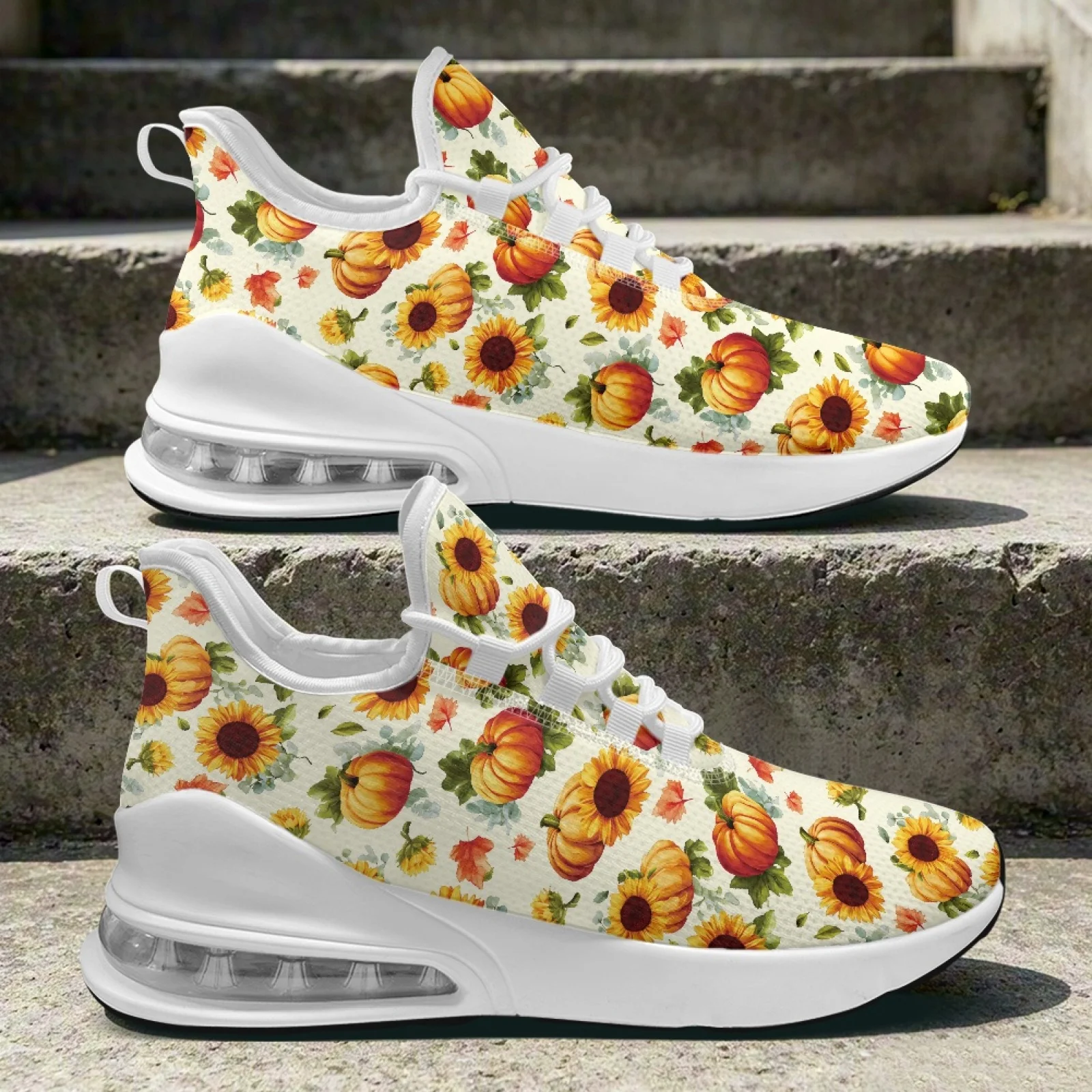 XIXIRIMIDO Thanksgiving Air Cushion Shoes for Woman Autumn/Winter 2026 Collection Shoes Women's Running Sneaker Festive Gifts