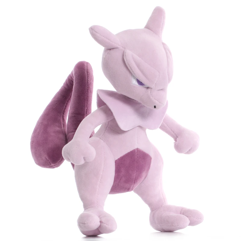 البوكيمون Mewtwo Peluche ألعاب من القطيفة Kawaii Mew أفخم دمية بيكاتشو محشوة عروسة كارتون وسادة الإبداعية هدية عيد ميلاد للطفل #2