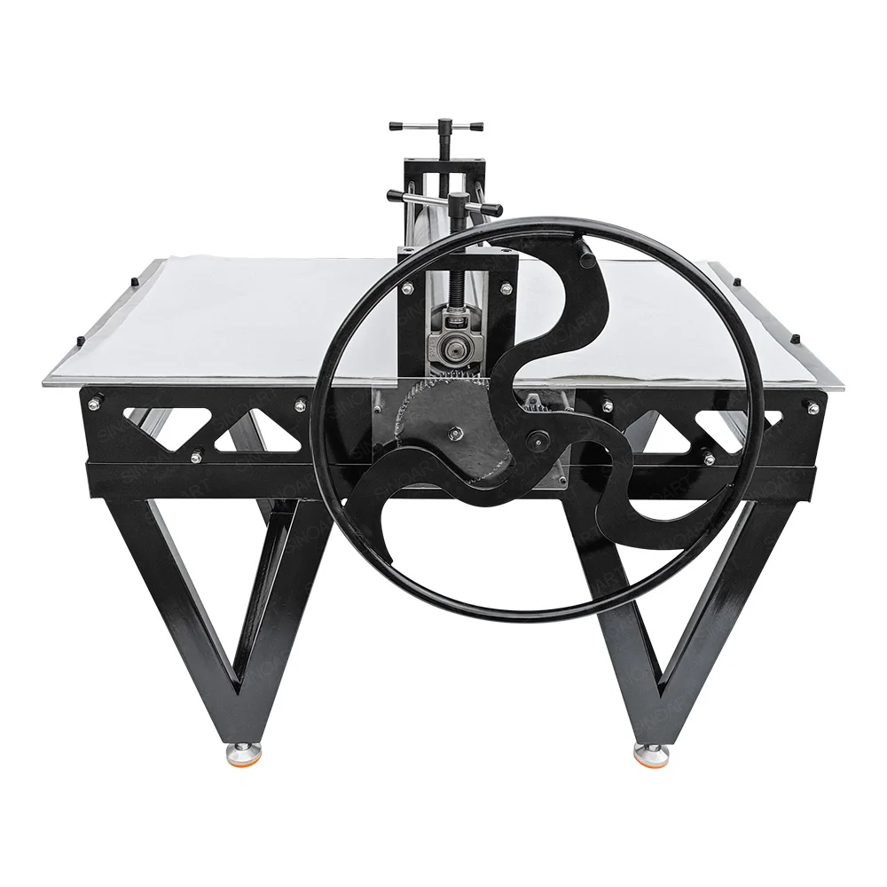 Zhongyi Floor Model Friction Machine Printing Size 85x150cm Metal Structure Printing Etching Press