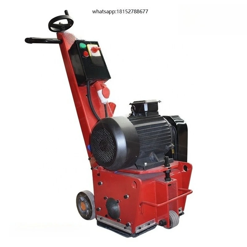 Concrete Scarifier Road Milling Machine 250mm Milling Width Surface Scarifying Cutter for Concrete Asphalt Roads