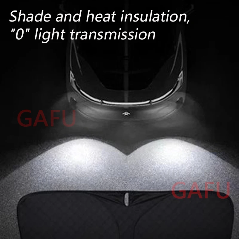 For ZEEKR X 2022 2023 Car Sunshade Front Window Glass Sunblock Insulation Shade Privacy Shield Car Modified Protective Supplies