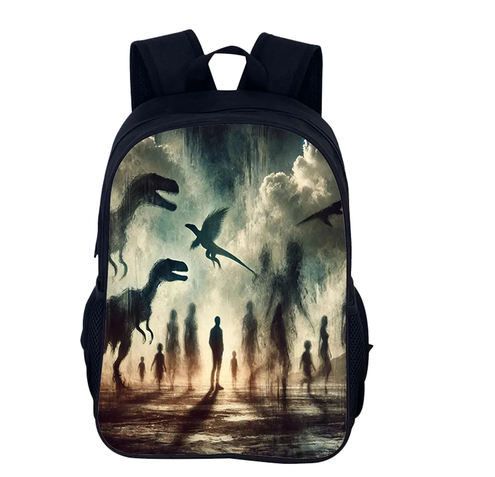 Jurassic World Unisex Children Multifunction Knapsack-Classic Durable Daypack-Large Capacity Backpack for Elementary Boys Girls