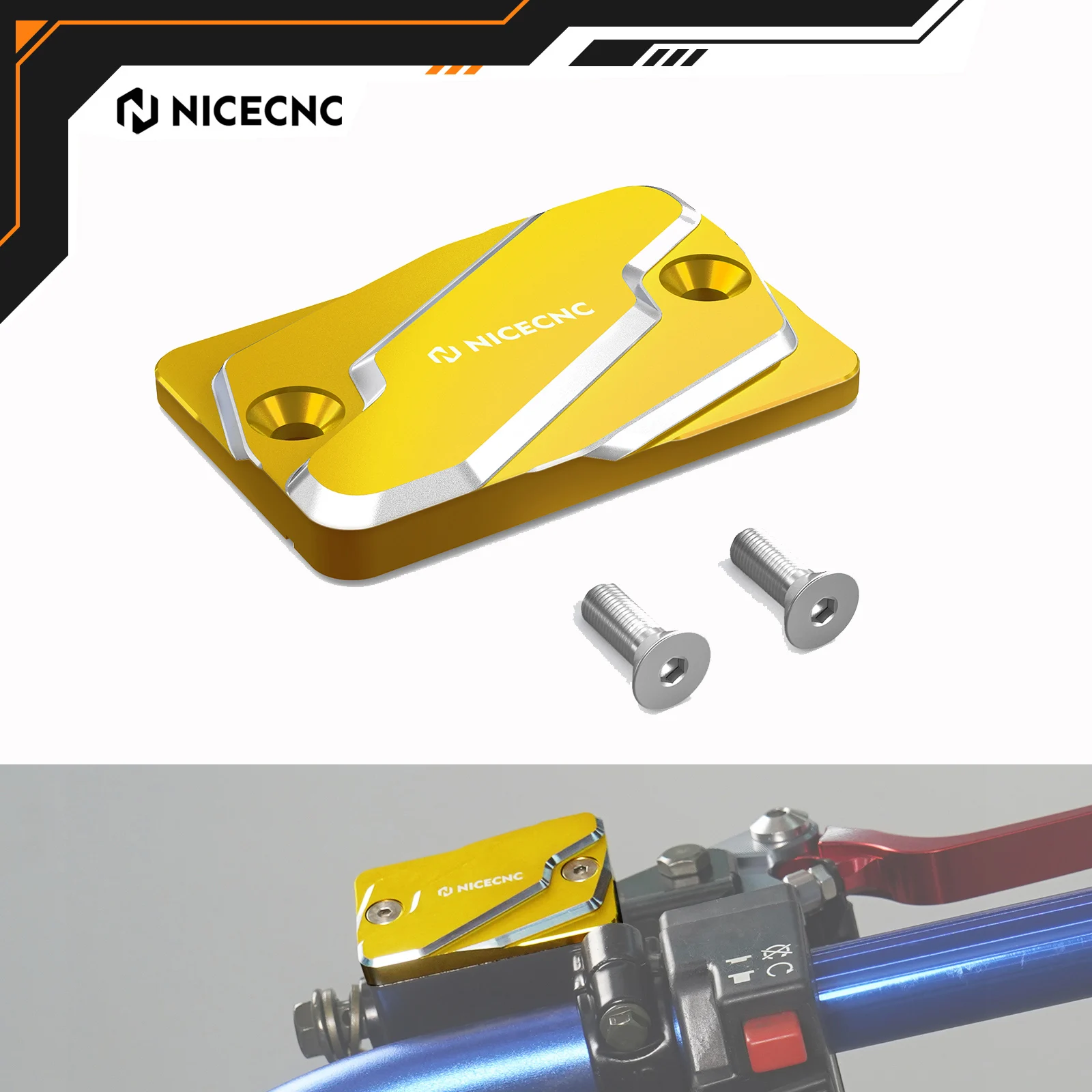 

NICECNC For Suzuki DRZ400S 2000-2017 DRZ400SM 2005-2017 DRZ 400S 400SM DRZ400 S SM Front Brake Oil Fluid Reservoir Cover Cap