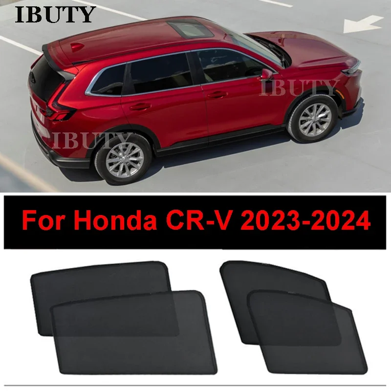 

Для Honda CR-V CRV 2023 2024, автомобильный солнцезащитный козырек, сетчатые шторы, боковое окно, солнцезащитный козырек, солнцезащитный крем, теплоизоляционный солнцезащитный козырек