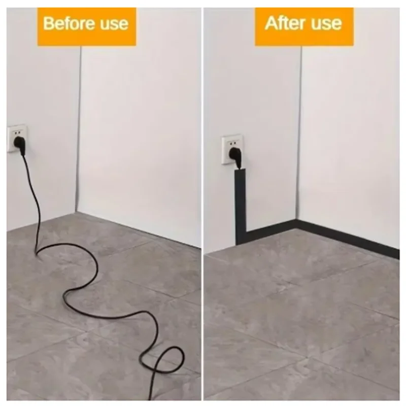 Kabelabdeckungen, Überstreichbare Kabelverstecker, TV-Kabelverstecker für die Wand, Kabelmanagement, Kabelabdeckung, Wand-Kabelkanal