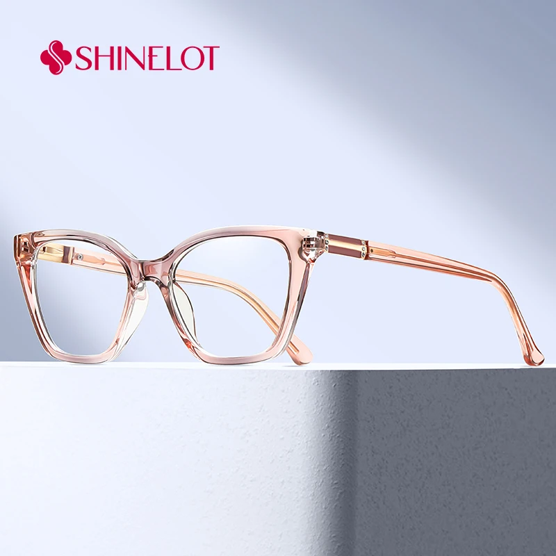 

97760 Retro Women Eye Protection Glasses Female Cat Eye Radiation Protection Eyeglasses Frame Female Optical Eyewear