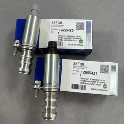 Pair Variable Valve Timing VVT Solenoid Camshaft For Chevrolet Captiva Equinox GMC Saturn OPEL INSIGNIA ANTARA 12655420 12655421