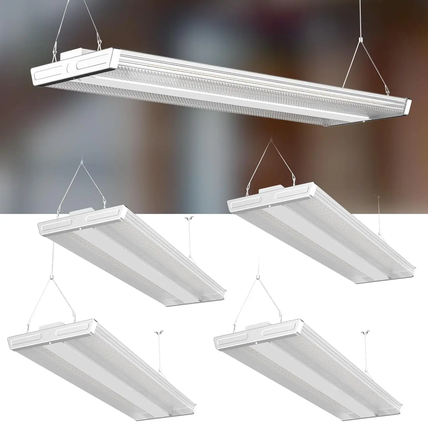 Lampes LED High Bay Shop, 100-277V, Conducteur équipé, 5 ans