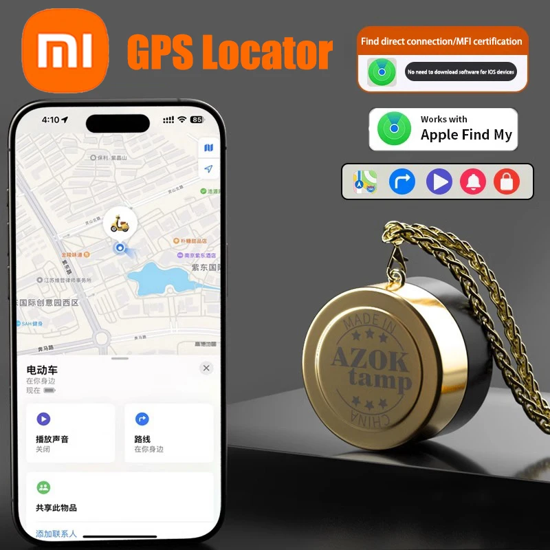 Xiaomi Locator GPS Positioning Device Elderly Children's Anti Walking Device Mobile Keys Wallet Car Pet Finder For Apple Find My