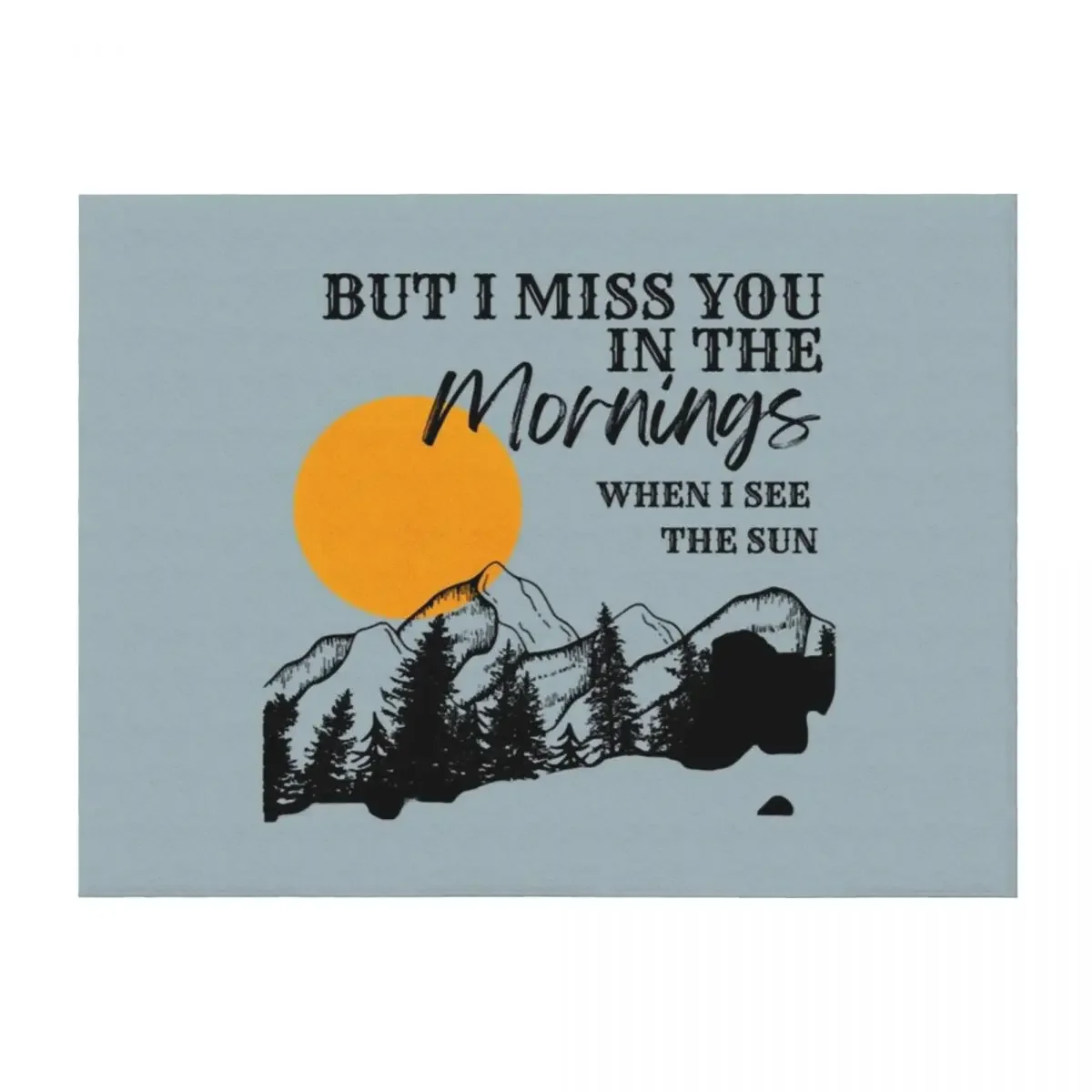 

Something in the Orange Throw Blanket christmas decoration Giant Sofa Single Furry Blankets