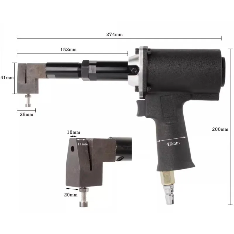 Illuminated Sign Sheet Metal Punching Machine,Stainless Steel Hole Puncher- Pneumatic Metal Advertising Letter Punching Pliers