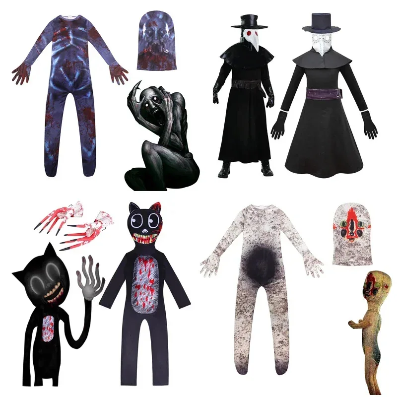 

A Bear House Foundation Cosplay Costumes Anime SCP 6789 173 096 049 Children Halloween Costume p1p2t 2025 New