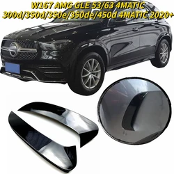 For Mercedes Benz W167 AMG GLE 53/63 300d/350d/350e/350de/450d 4MATIC 2020+ Rear Bumper Spoiler Air Vent Trim Side Canard Fin