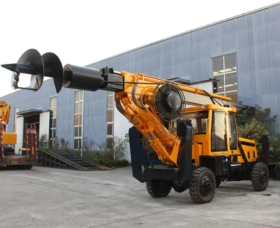 High Quality Factory Discount Sale Hydraulic Wheel Rotary Drilling Rig for Piling Railway Bridge Construction Heavy Duty