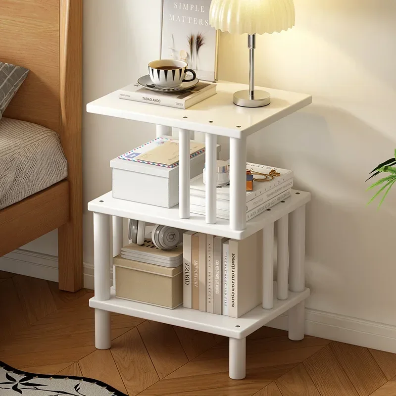 Firm Multi-layer Bedroom Bedside Table Simple Wind Bedside Bookshelf Shelf Living Room Sofa Side Small Coffee Table Factory