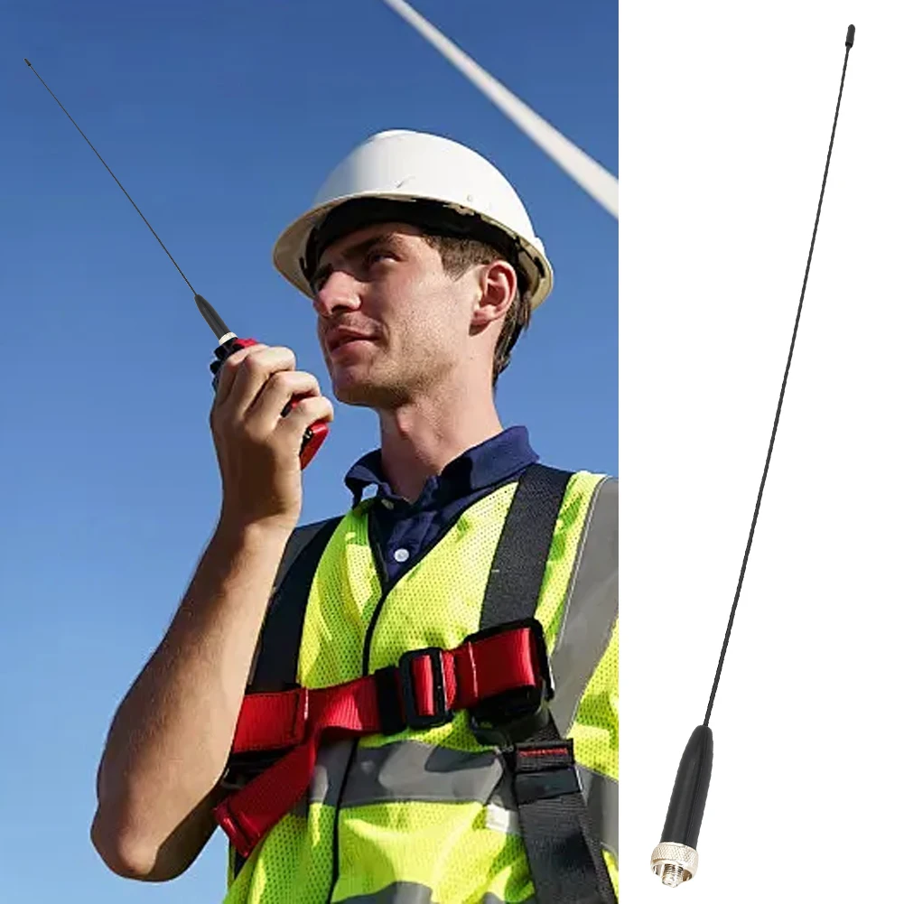 RH771S 144/430 МГц двухдиапазонный UHF VHF кнут из титанового сплава 2,15 дБ/3,4 дБ SMA-гнездо с высоким коэффициентом усиления для двусторонней радиосвязи Baofeng Kenwood Ham