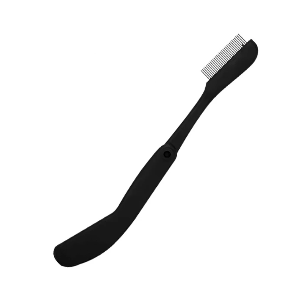 1PC Eyelash Clip Comb Eyelash Separator Eye Black Lifting Curl Metal Brush Mini Eyebrow Comb Makeup Tool