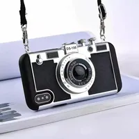 Emily in Paris 3D Retro Camera Design Case for IPhone 11 12 13 14 15 16 Pro Max Plus XS XR X 16Pro I16 ProMax Cover Accessories