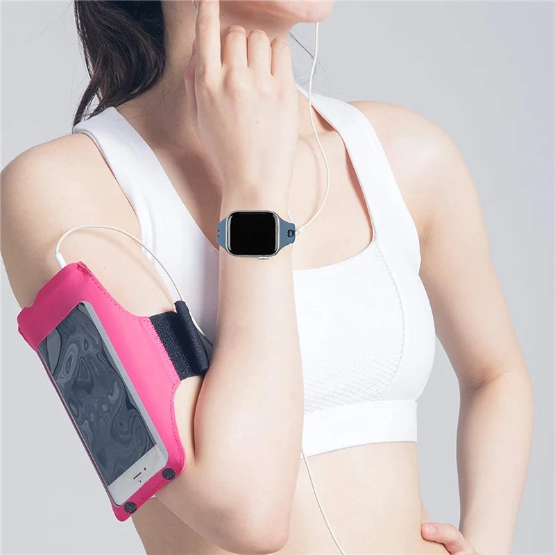 Slim band for Apple watch pasek 40mm 44mm 41mm 45mm 49mm 38mm 45 silikonowa bransoletka correa z serii 8 5 se 6 7 3 Ultra pasek