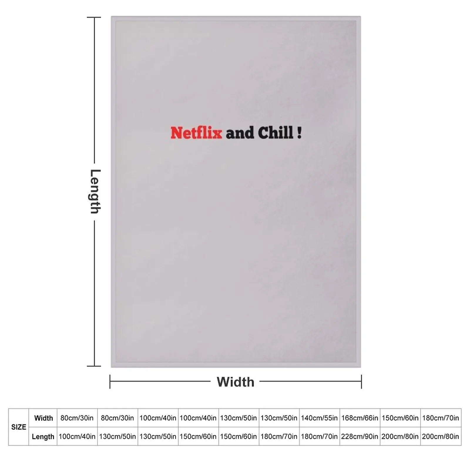 Netflix and Chill T-shirt Throw Blanket Decorative Sofa valentine gift ideas Blankets