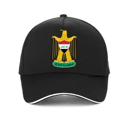 Coat of arms of Iraq Baseball Cap Men Adjustable Sun hat Iraq Eagle print  Dad Hat Sport Bonnet