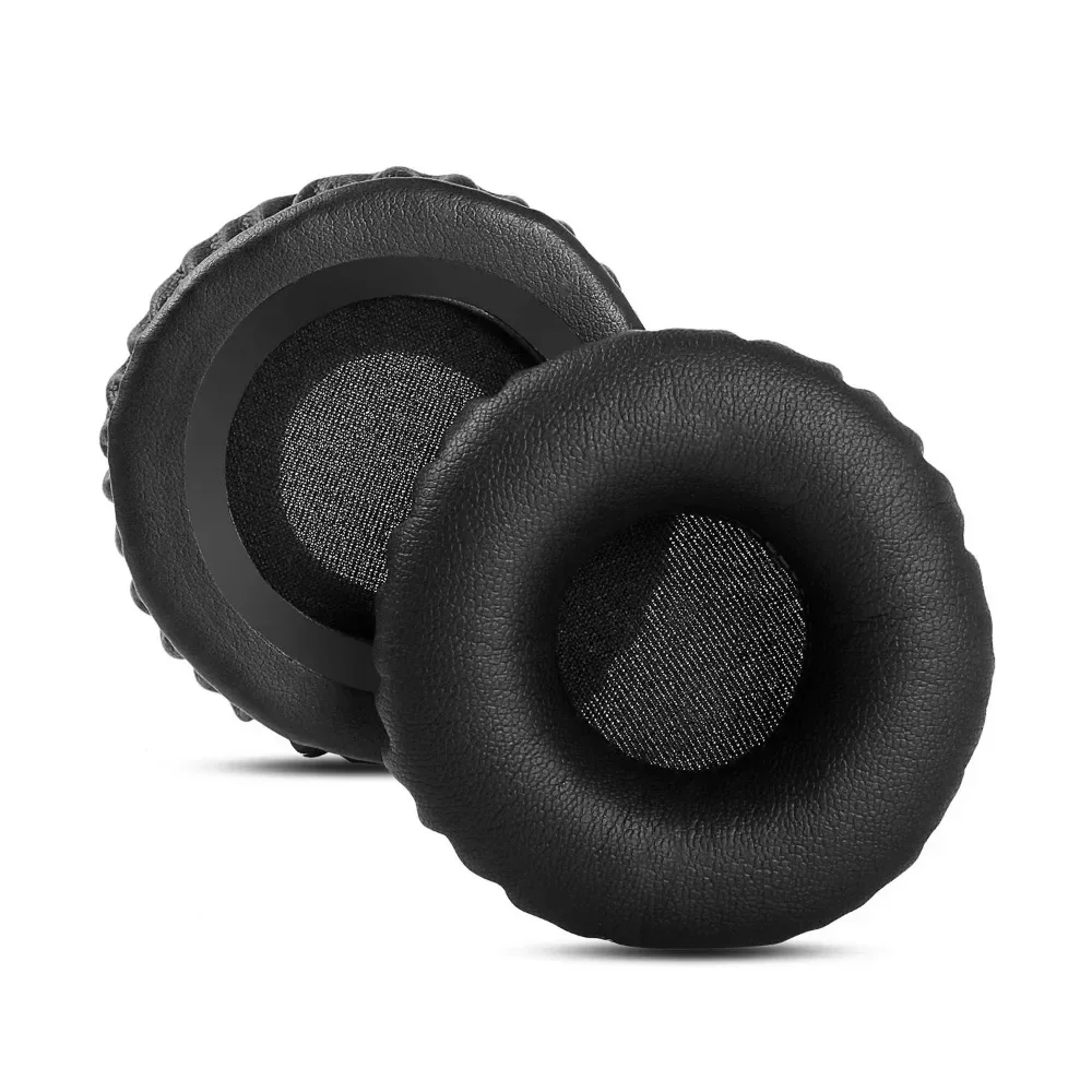 Almohadillas de cuero de proteína de repuesto para auriculares, piezas de reparación para Edifier H750, H750P, 1 par