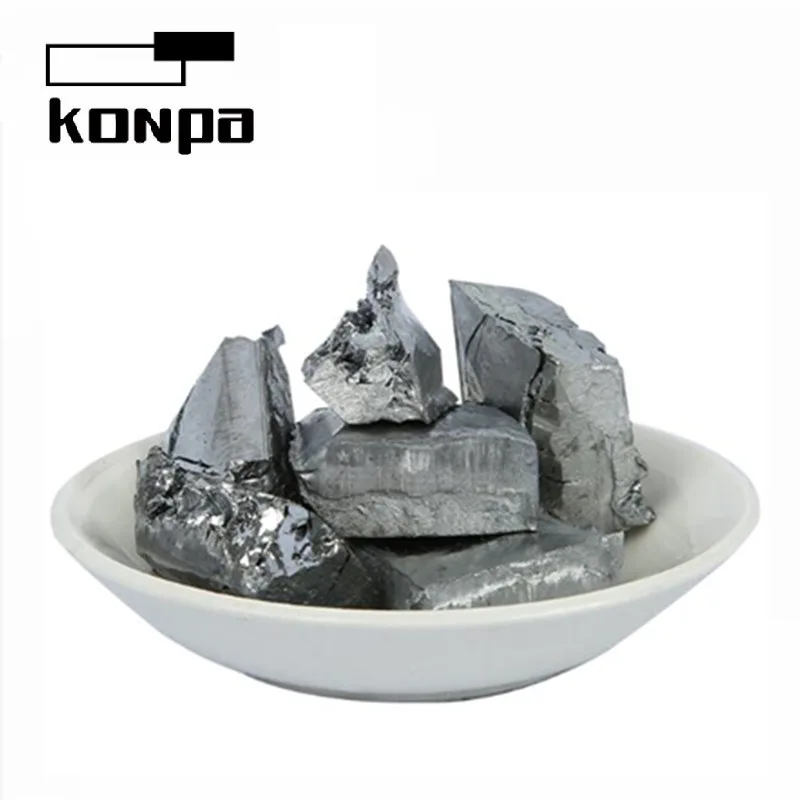 Blok Vanadium partikel Vanadium kemurnian tinggi blok Vanadium logam penelitian