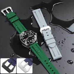 20mm 22mm 24mm 26mm Silicone Watch Band for Panerai Strap Rubber Bracelet for Casio Men Women Sport Strap Replacement Wrist Band