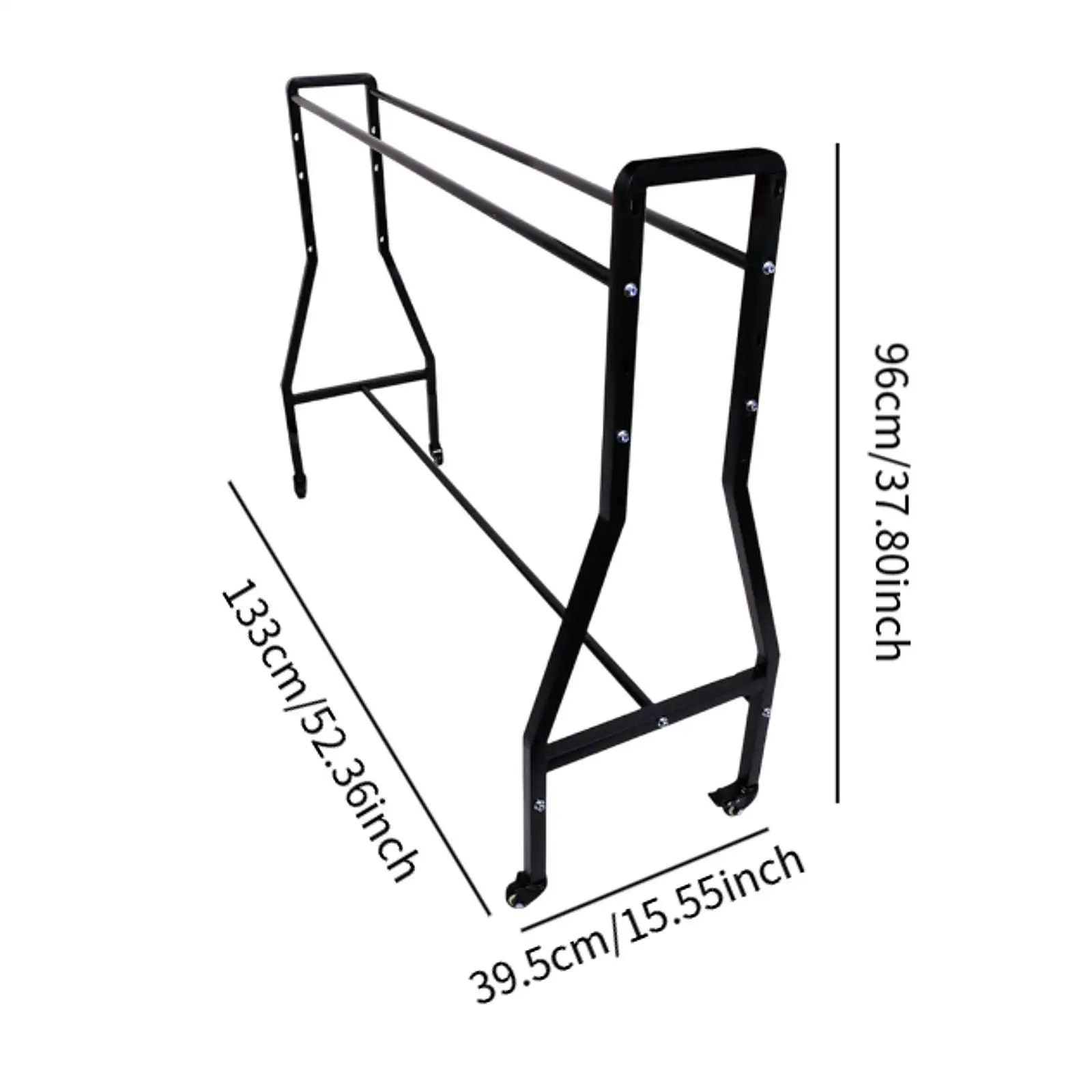 عربة تنظيم كرة السلة مع عجلات للرياضات الداخلية والخارجية