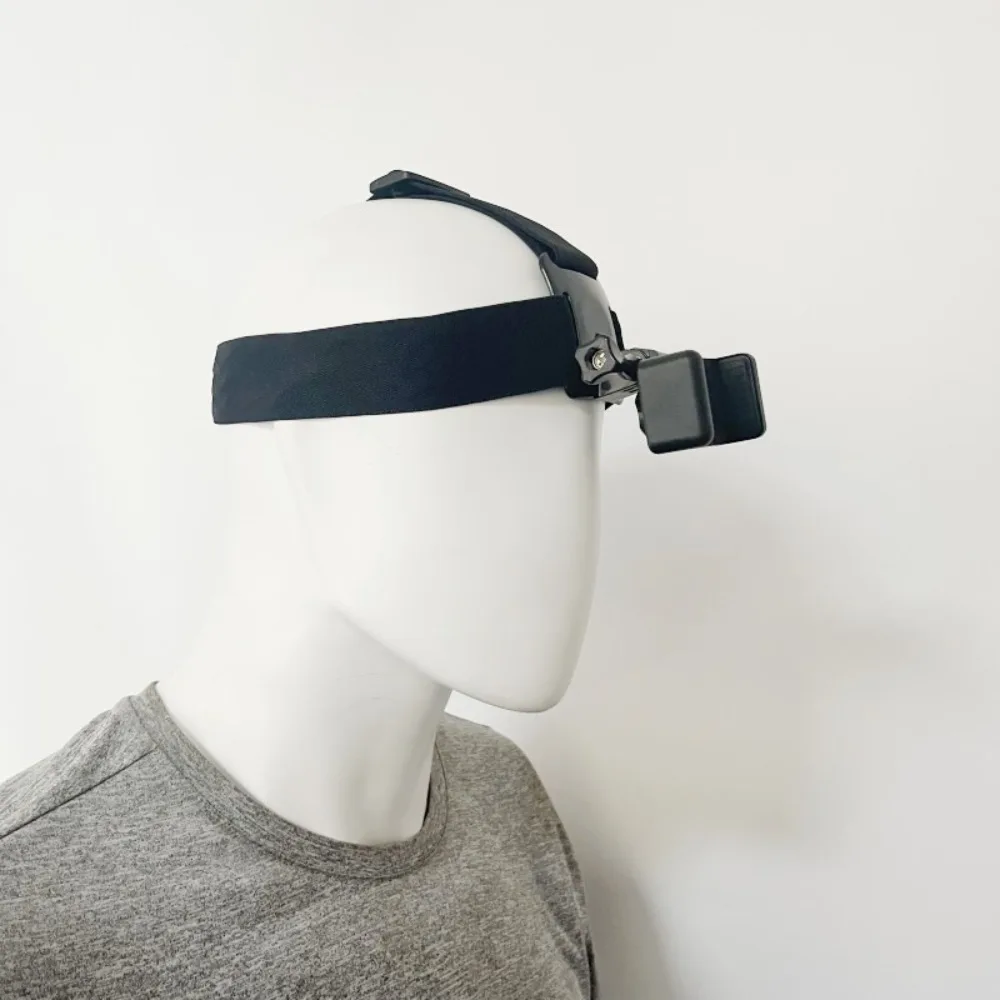Nuova staffa per fascia montata sulla testa Supporto per telefono cellulare regolabile per trasmissione in diretta Regalo con staffa fissa per prospettiva di prima persona