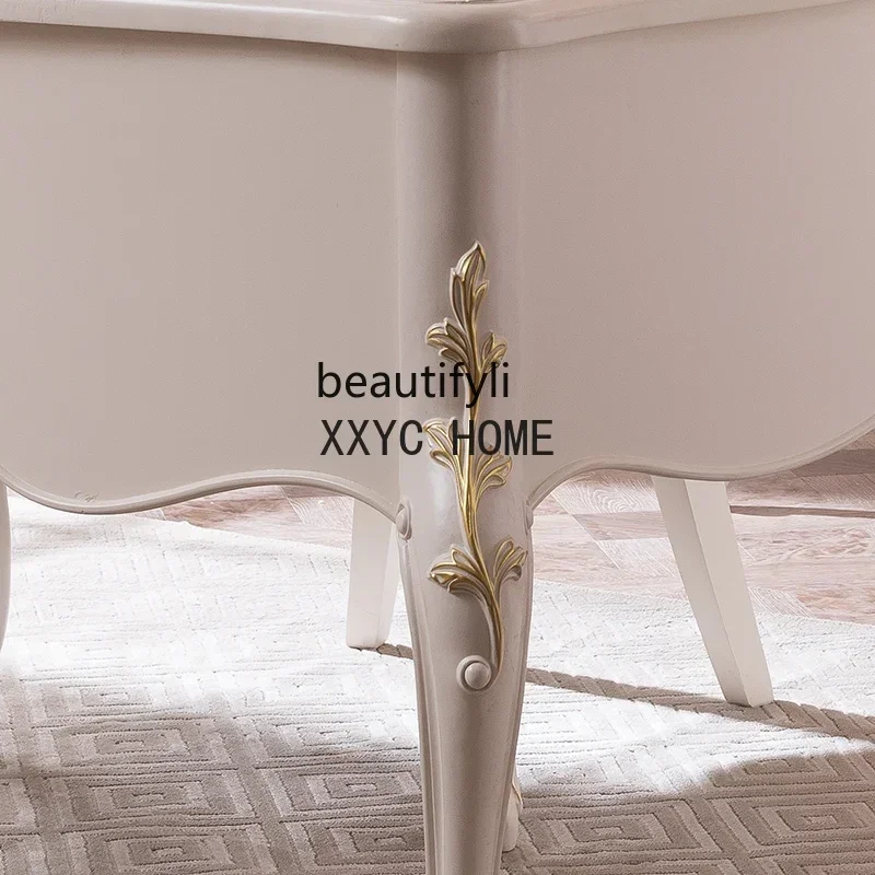 Scrivania Mobili in legno massello in stile europeo Scrivania per camera da letto Piccola scrivania francese